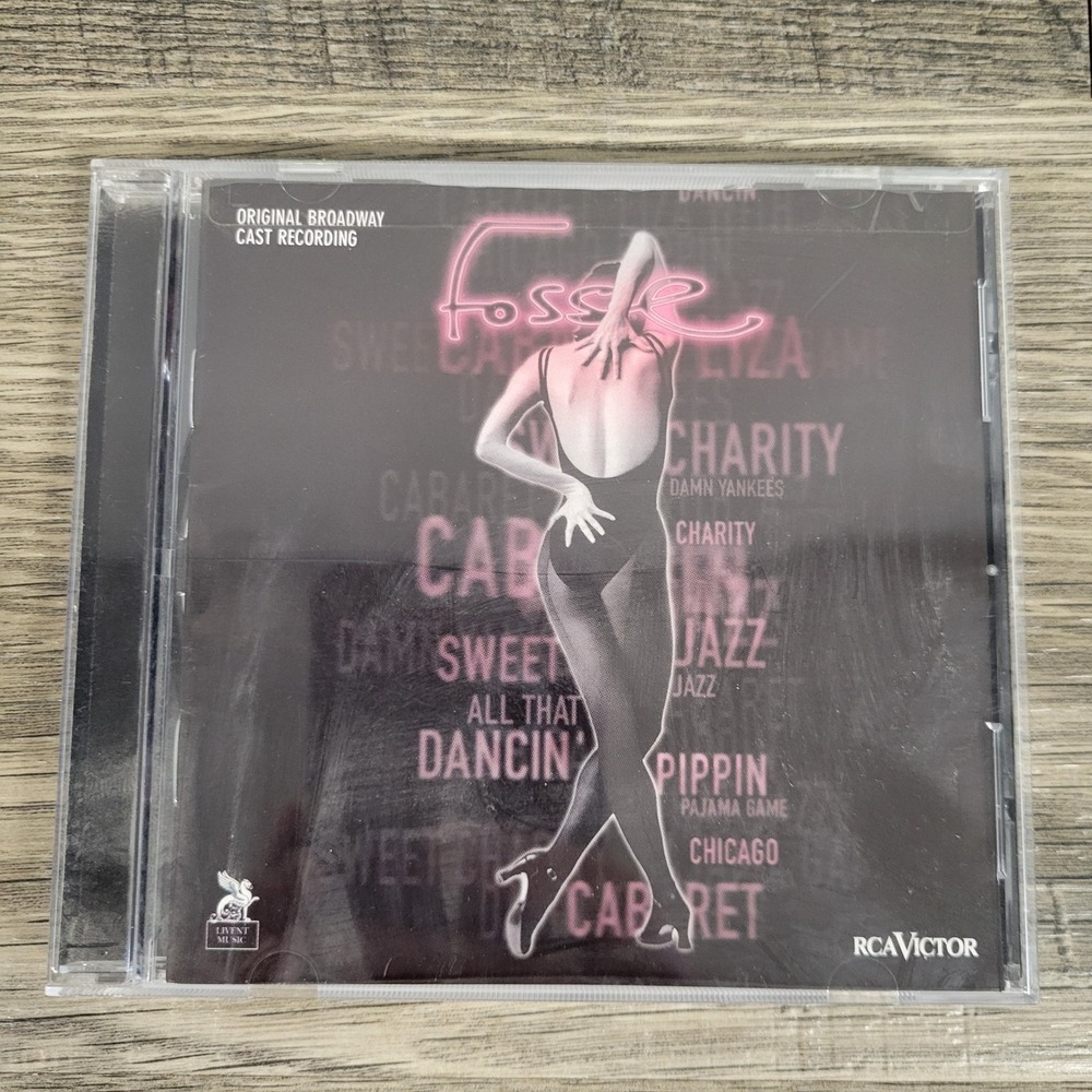 New Fosse Original Broadway Cast Recording CD 1999 RCA‎ Victor Jazz